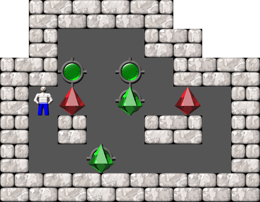 Sokoban Sokogen-990602 Levels level 73